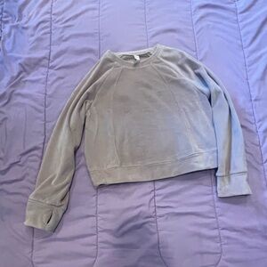 Zella pink velour Pullover, kids